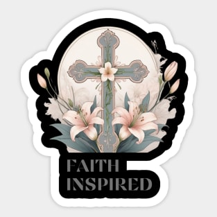 Faith inspired / Joyful Easter Wishes Sticker